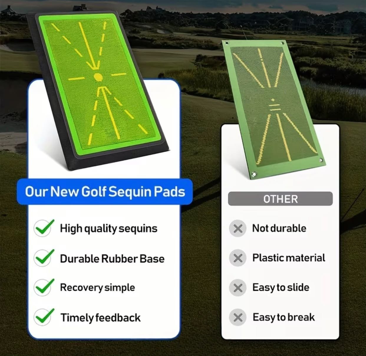 ForeLine Golf™ Trace Strike Pad