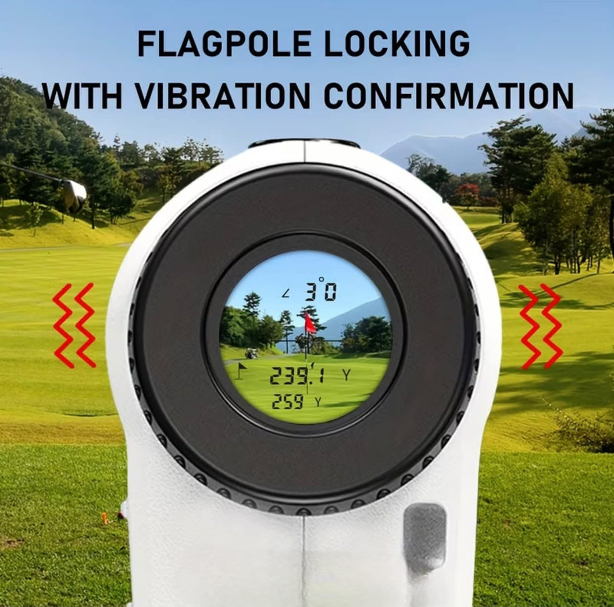 ForeLine Golf™ Rechargeable Rangefinder