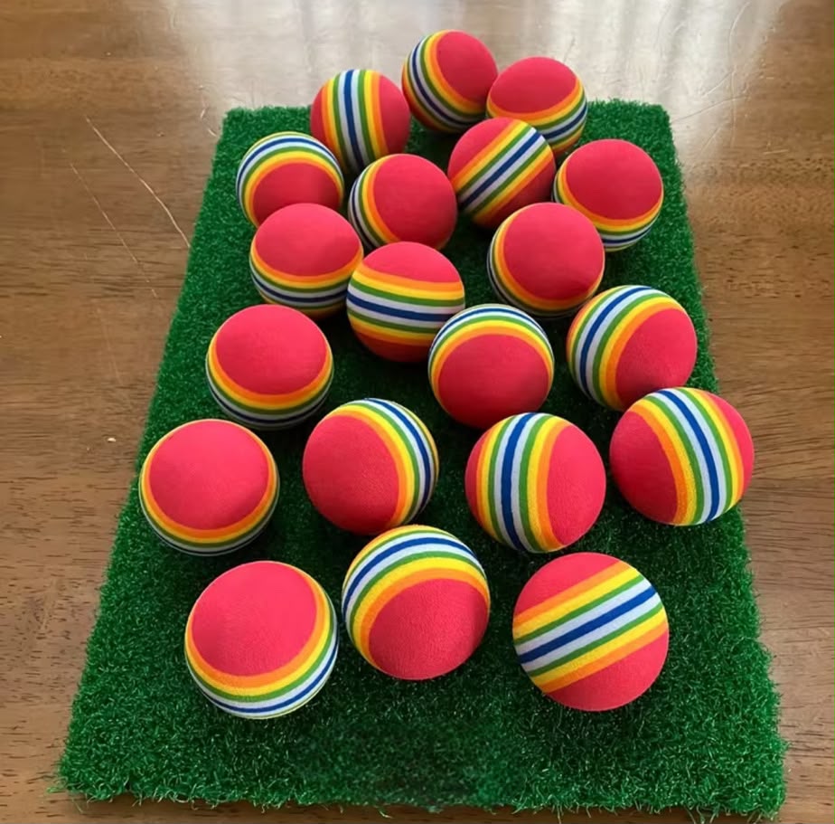 ForeLine Golf™ SpinStripe Practice Balls